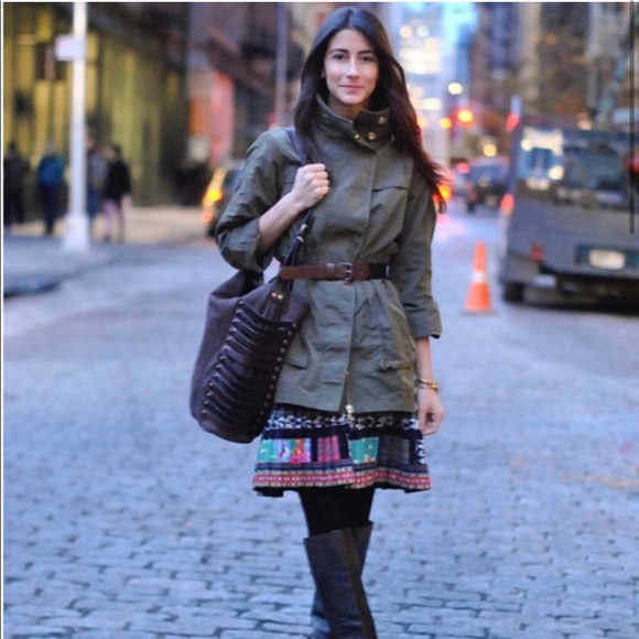 ANTHROPOLOGIE Accordion Pleated Vintage Boho Valea Skirt COREY LYNN CALTER Small - Picture 4 of 15